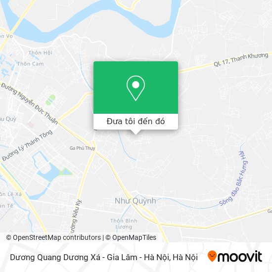Bản đồ Dương Quang Dương Xá - Gia Lâm - Hà Nội