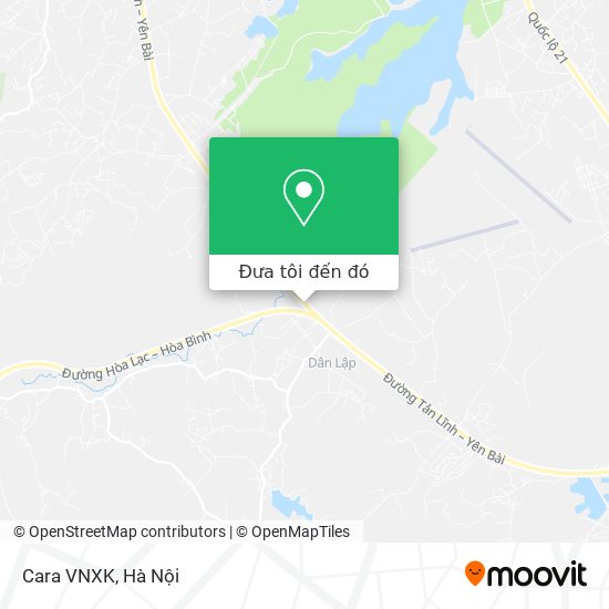 Bản đồ Cara VNXK
