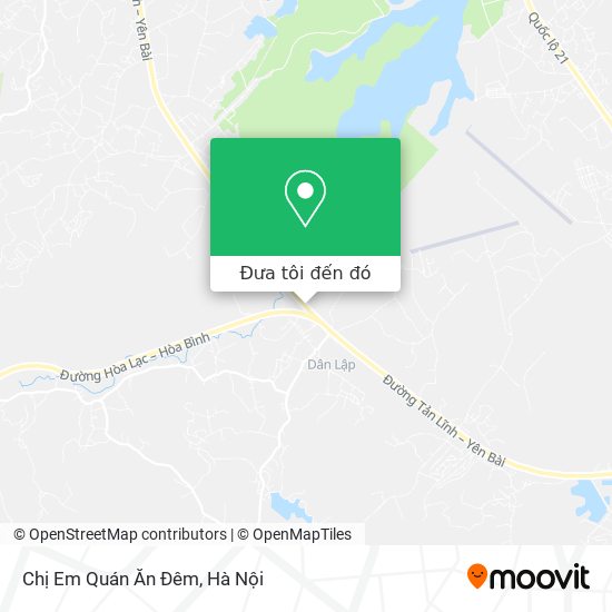 Bản đồ Chị Em Quán Ăn Đêm