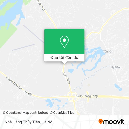 Bản đồ Nhà Hàng Thủy Tiên