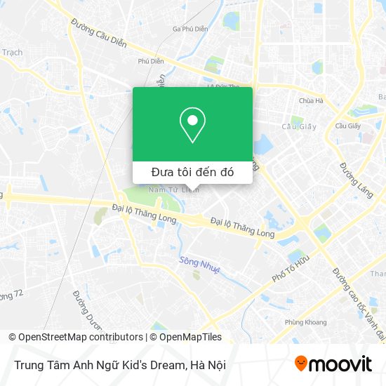 Bản đồ Trung Tâm Anh Ngữ Kid's Dream