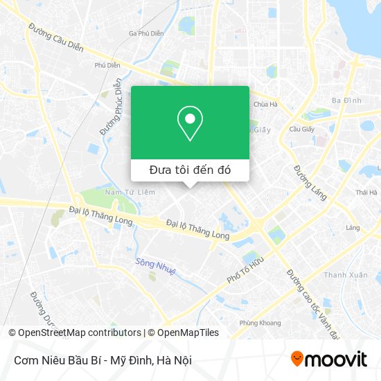 Bản đồ Cơm Niêu Bầu Bí - Mỹ Đình