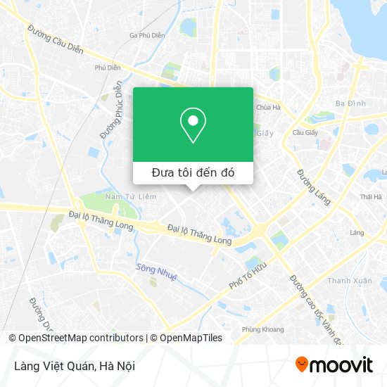 Bản đồ Làng Việt Quán