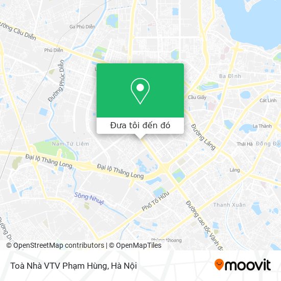 Bản đồ Toà Nhà VTV Phạm Hùng