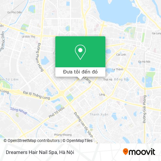 Bản đồ Dreamers Hair Nail Spa