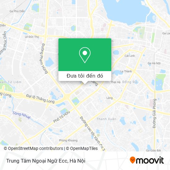 Bản đồ Trung Tâm Ngoại Ngữ Ecc