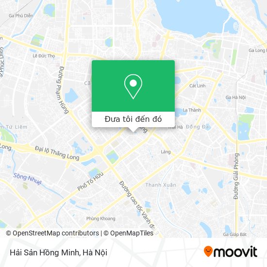 Bản đồ Hải Sản Hồng Minh