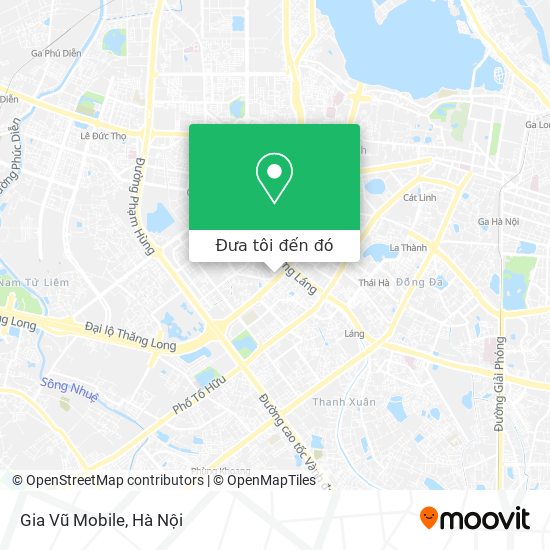Bản đồ Gia Vũ Mobile