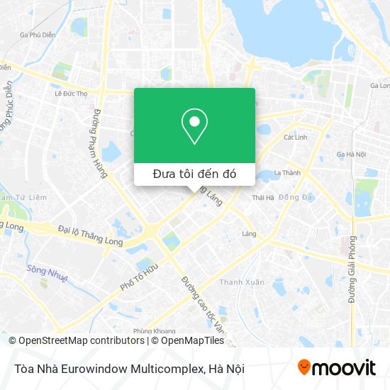 Bản đồ Tòa Nhà Eurowindow Multicomplex