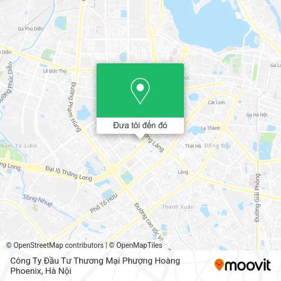 Bản đồ Công Ty Đầu Tư Thương Mại Phượng Hoàng Phoenix