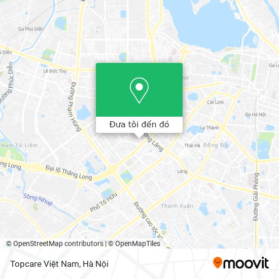 Bản đồ Topcare Việt Nam