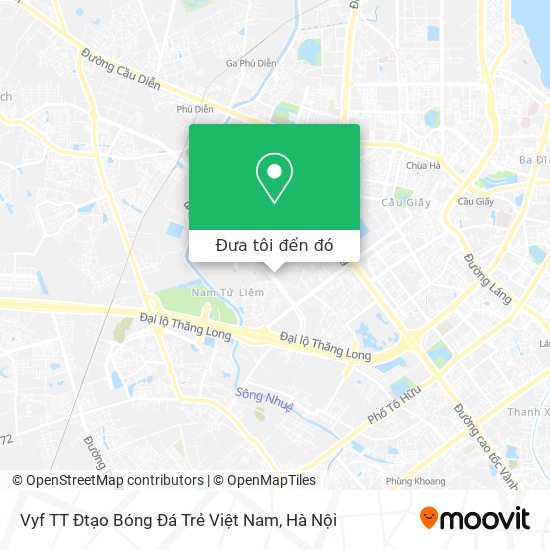 Bản đồ Vyf TT Đtạo Bóng Đá Trẻ Việt Nam