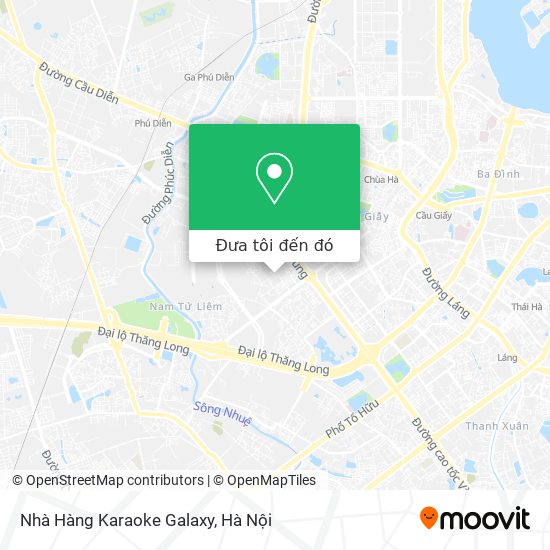 Bản đồ Nhà Hàng Karaoke Galaxy