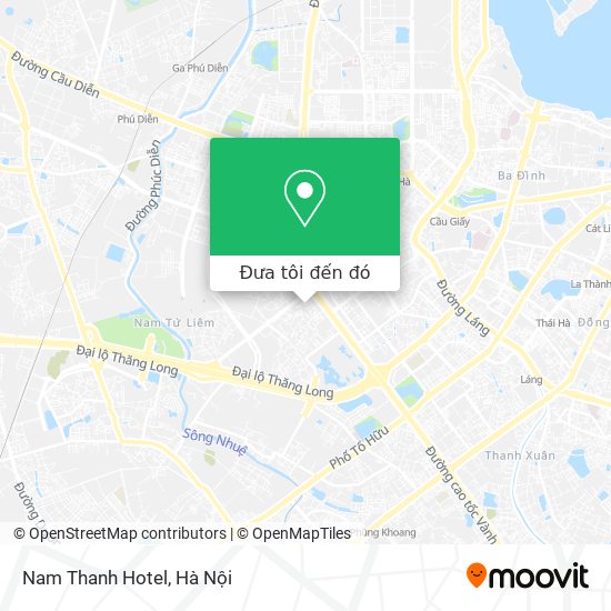 Bản đồ Nam Thanh Hotel