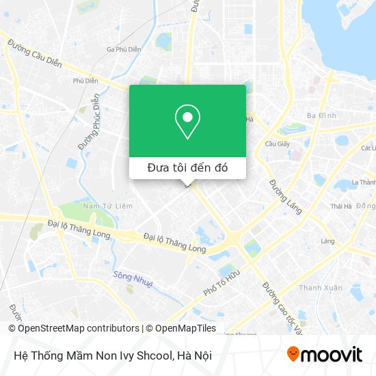 Bản đồ Hệ Thống Mầm Non Ivy Shcool