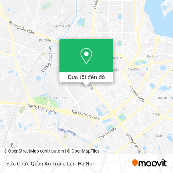 Bản đồ Sửa Chữa Quần Áo Trang Lan