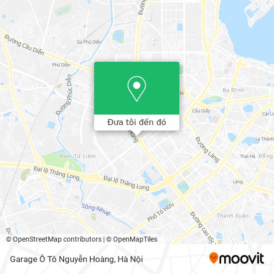 Bản đồ Garage Ô Tô Nguyễn Hoàng