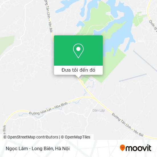 Bản đồ Ngọc Lâm - Long Biên