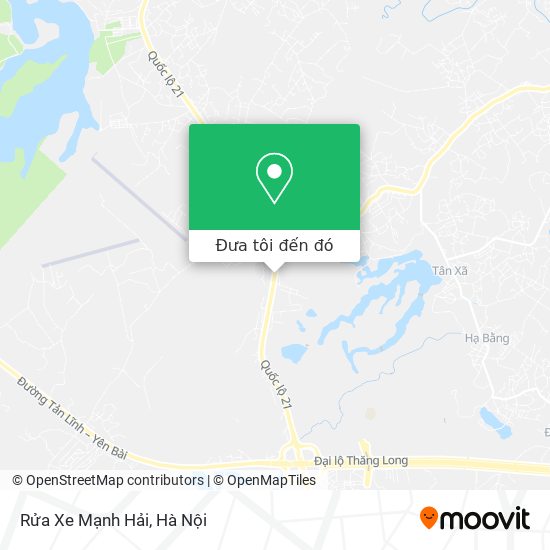 Bản đồ Rửa Xe Mạnh Hải