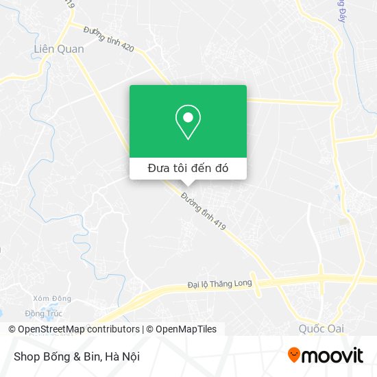 Bản đồ Shop Bống & Bin