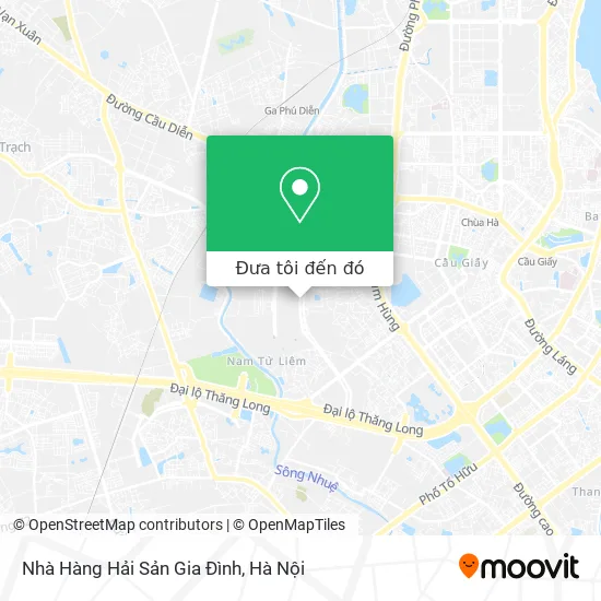 Bản đồ Nhà Hàng Hải Sản Gia Đình