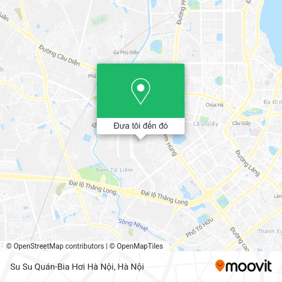 Bản đồ Su Su Quán-Bia Hơi Hà Nội