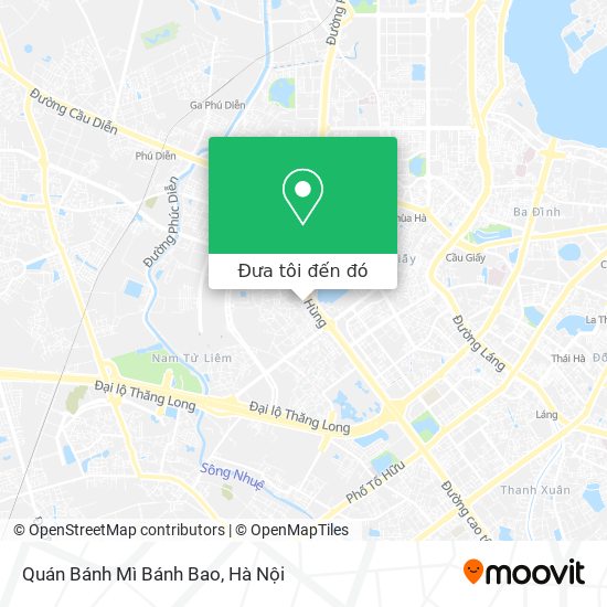 Bản đồ Quán Bánh Mì Bánh Bao