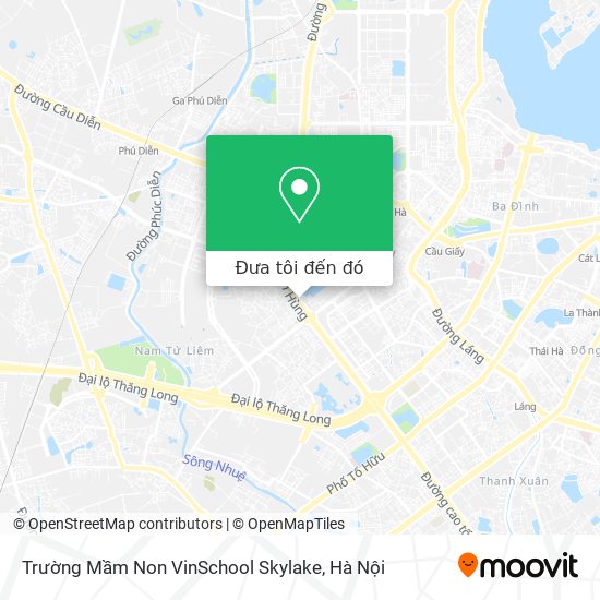 Bản đồ Trường Mầm Non VinSchool Skylake