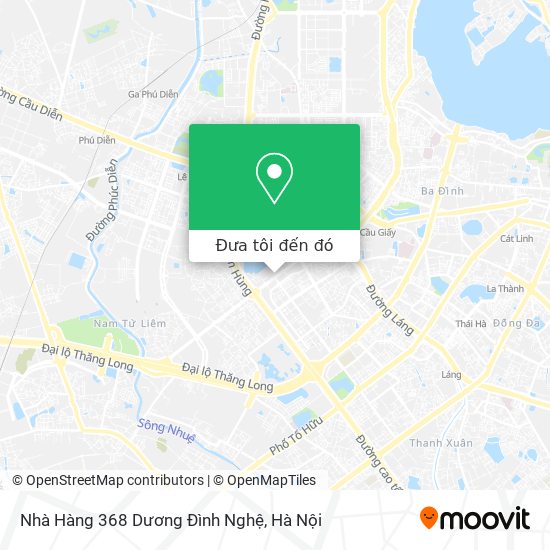 Bản đồ Nhà Hàng 368 Dương Đình Nghệ