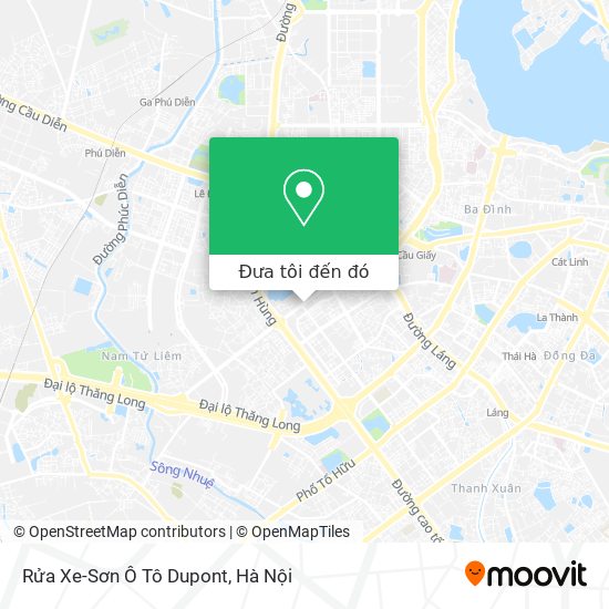 Bản đồ Rửa Xe-Sơn Ô Tô Dupont