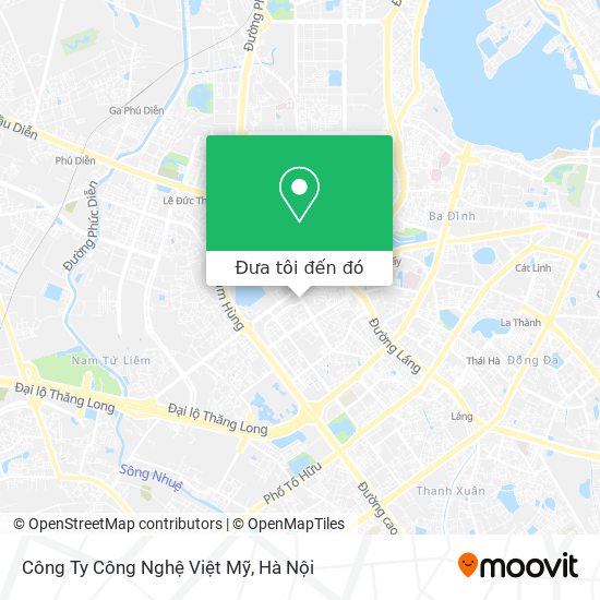 Bản đồ Công Ty Công Nghệ Việt Mỹ
