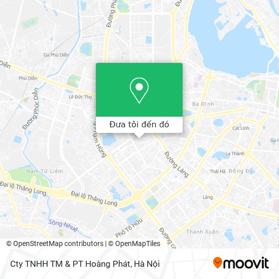 Bản đồ Cty TNHH TM & PT Hoàng Phát