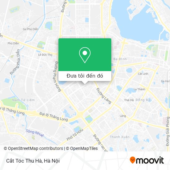Bản đồ Cắt Tóc Thu Hà