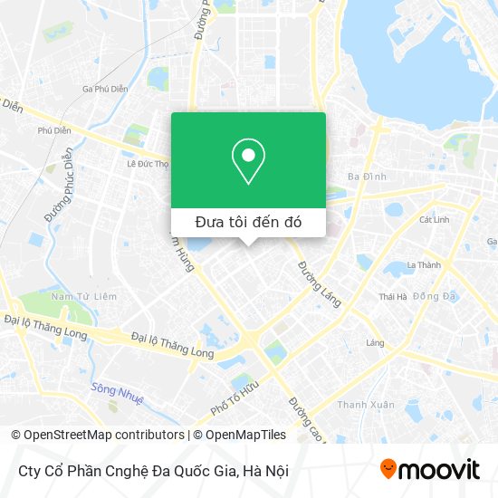 Bản đồ Cty Cổ Phần Cnghệ Đa Quốc Gia