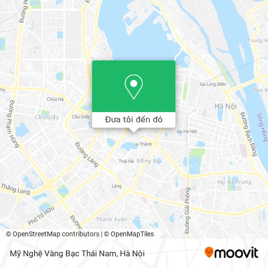 Bản đồ Mỹ Nghệ Vàng Bạc Thái Nam