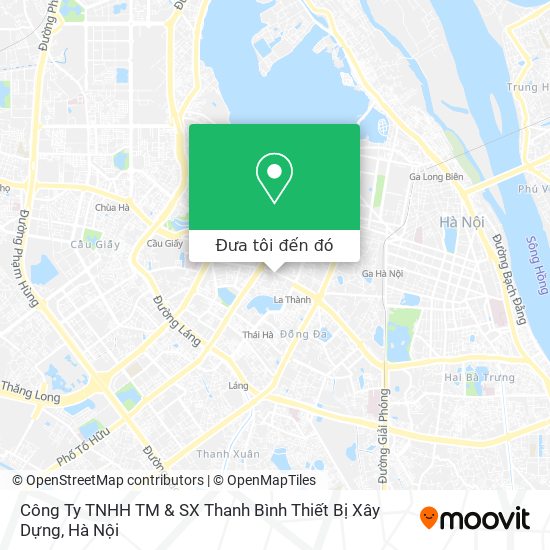 Bản đồ Công Ty TNHH TM & SX Thanh Bình Thiết Bị Xây Dựng