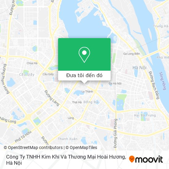 Bản đồ Công Ty TNHH Kim Khí Và Thương Mại Hoài Hương