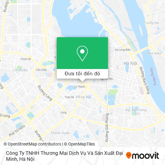 Bản đồ Công Ty TNHH Thương Mại Dịch Vụ Và Sản Xuất Đại Minh