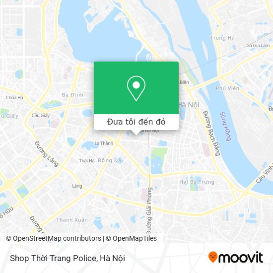 Bản đồ Shop Thời Trang Police