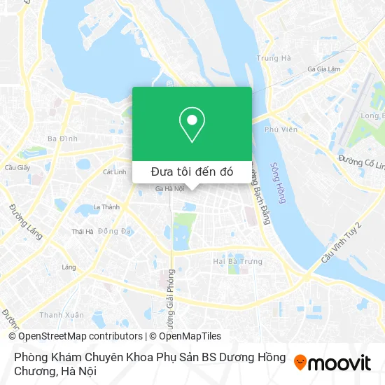 Bản đồ Phòng Khám Chuyên Khoa Phụ Sản BS Dương Hồng Chương