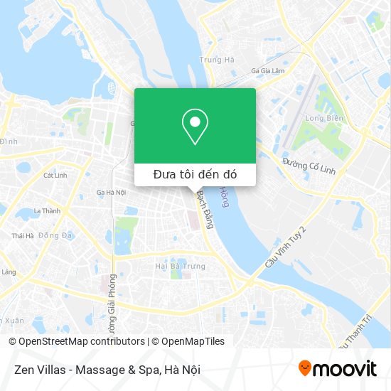 Bản đồ Zen Villas - Massage & Spa