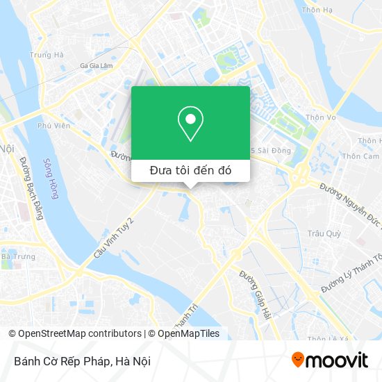 Bản đồ Bánh Cờ Rếp Pháp