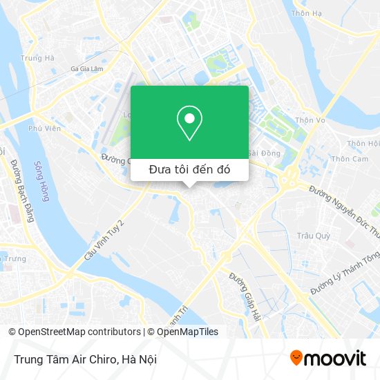 Bản đồ Trung Tâm Air Chiro