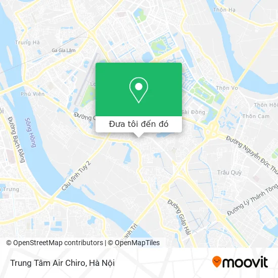 Bản đồ Trung Tâm Air Chiro