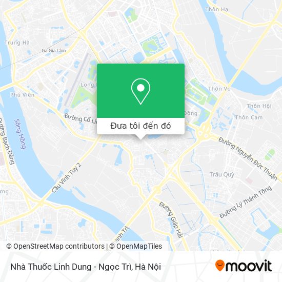 Bản đồ Nhà Thuốc Linh Dung - Ngọc Trì