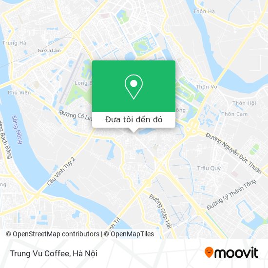 Bản đồ Trung Vu Coffee