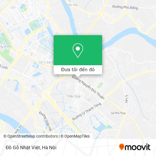 Bản đồ Đồ Gỗ Nhật Việt