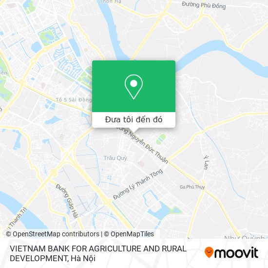 Bản đồ VIETNAM BANK FOR AGRICULTURE AND RURAL DEVELOPMENT