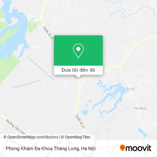 Bản đồ Phòng Khám Đa Khoa Thăng Long