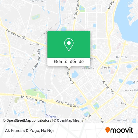 Bản đồ Ak Fitness & Yoga